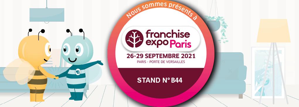 BEEZEN au salon de la Franchise à Paris du 26 au 29 septembre 2021